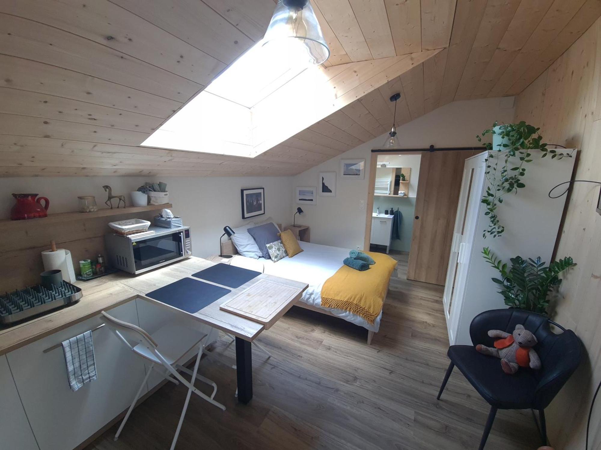 Sous Le Saule Apartment Nods Екстериор снимка